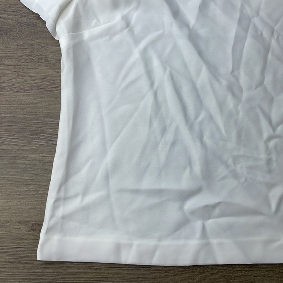 NWT Banana Republic Women’s Cream Collared Blouse, size L - Picture 4 of 10